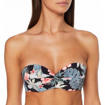 Roxy Beach Classics Separate Top, Mujer, Anthracite tropicalababa Swim, S