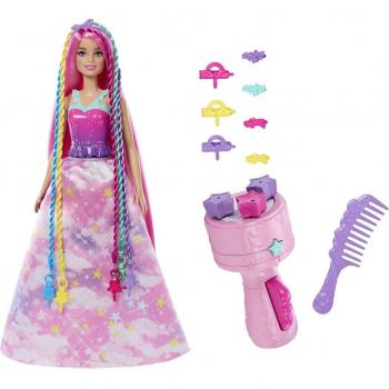 Barbie Dreamtopia Twist 'n Style Princess Doll with Braiding Tool and Accessories