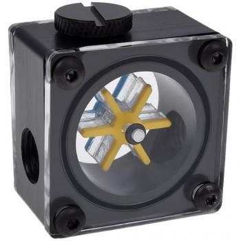 Alphacool Eisfluegel G1/4 Square Acetal Flow Indicator