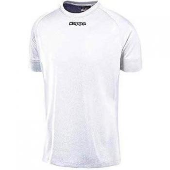 Kappa Tesis SS Camiseta, Hombre, Rojo, 2XL