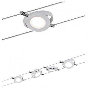 Sistema de Iluminación Paulmann RoundMac LED Inteligente 4x4W Blanco Mate Dimmable Tunable White