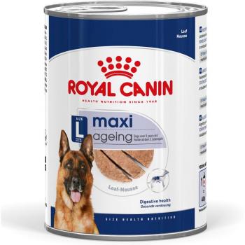 Royal Canin Maxi Ageing 5+ Mousse - 12 x 410 g, Royal Canin Maxi Ageing 5+ Mousse - 48 x 410 g - Pack Ahorro, Royal Canin Maxi Ageing