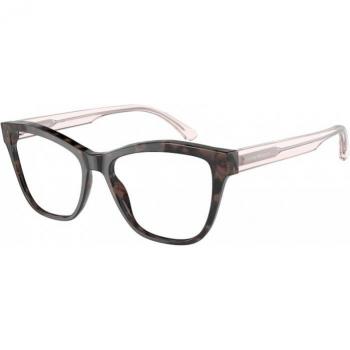 Emporio Armani EA3193 Col. 5410 Women's Cat Eye Eyewear - Havana, Pink Size 54 (Frame Only), Blue Light Block Available