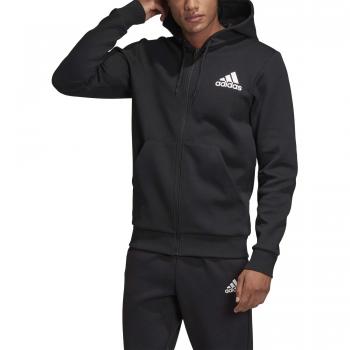 adidas Mh Plain FZ Sudadera, Hombre, Negro, 2XL
