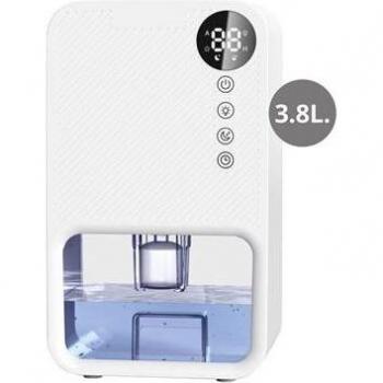 Deshumidificador Boure XL 3,8L con cable de 1,5m y cobertura de hasta 32m² IP20 color blanco