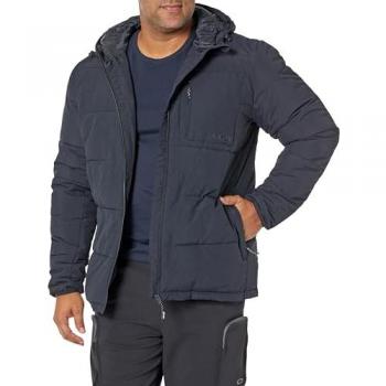 Chaqueta acolchada con capucha Oakley Tahoe RC negra intensa - Talla L Unisex Adulto