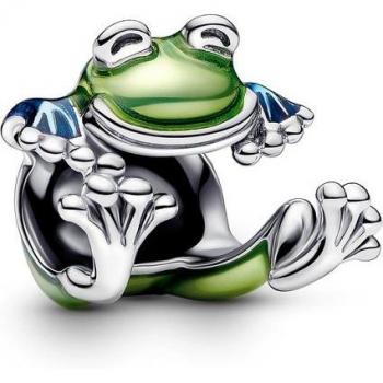 Charm Pandora Rana Trepadora - 793342C01, tipo de producto: charm, características: diseño de rana trepadora, elaborado en plata de ley, con detalles esmaltados y cristales brillantes