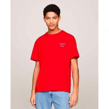 Tommy Jeans - Camiseta Regular Fit de Manga Corta para Hombre
