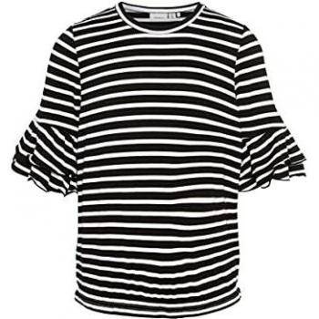 Camiseta Rayas (Negro, 14A)