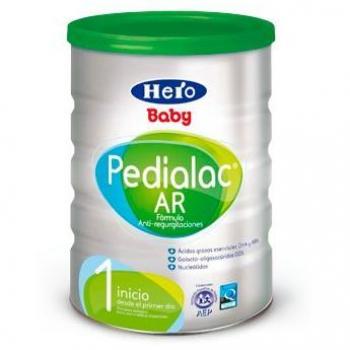 Hero Baby Pedialac AR, Leche Inicio Anti Regurgitación en polvo, fórmula destinada a la alimentación de lactantes con regurgitación y otros trastornos digestivos leves desde el primer día, 800g