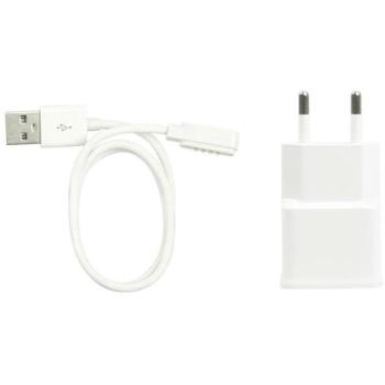 Cargador de pared y cable para smartwatch Savefamily Slim Senior 5V Blanco
