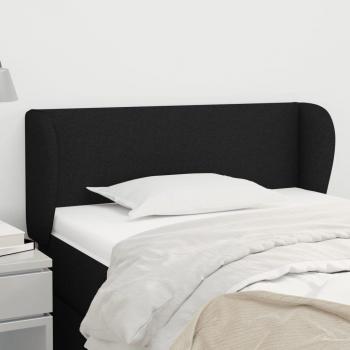 Cabecero de Tela Negro con Medidas 83x23x78/88 cm - Elegancia para tu Dormitorio