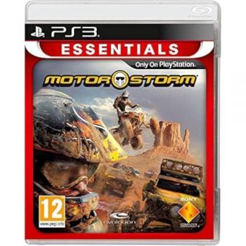 MotorStorm (Essentials) - Juego para Consola Sony PlayStation 3 PS3, tipo de producto: videojuego, características: compatible con PS3, incluye modos multijugador y un modo campaña, gráficos en alta definición, ambientación