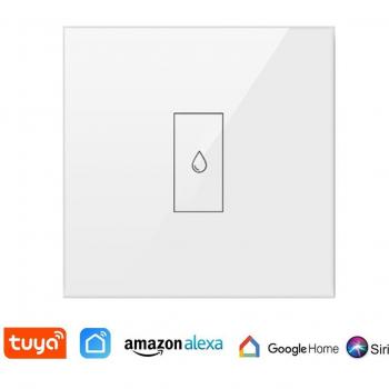 Interruptor inteligente WiFi para calentador de agua Tuya 4400W con control remoto por app, temporizador y control por voz Alexa, Google Home y Siri