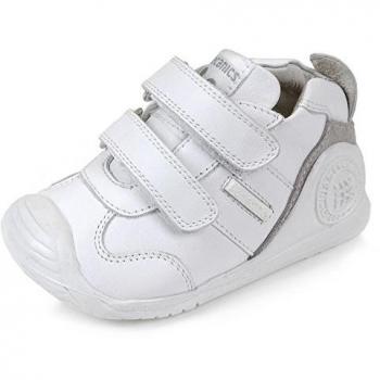 Biomecanics 151157, Zapatos de primeros pasos Unisex Bebés, Blanco
