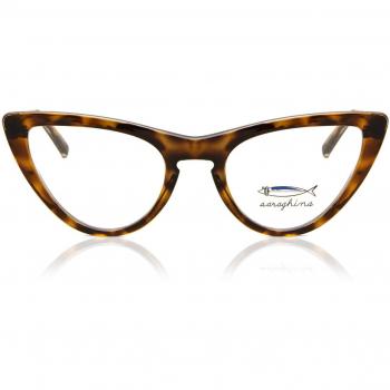 Saraghina MARA 26LV Women’s Eyeglasses Tortoiseshell Size 54 (Frame Only) - Blue Light Block Available