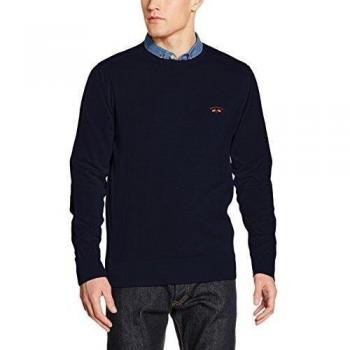 SPAGNOLO Punto Alg. GG12 0001, Jersey para Hombre, Azul Marino, L