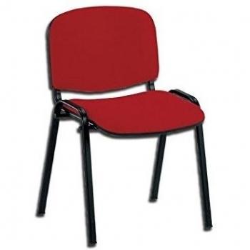 SILLA ISO visitante tela-rojo