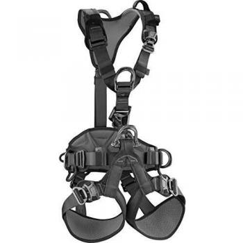 Petzl Astro Bod Fast Harness Size 1 with Integrated Croll - Black, ANSI/CSA/NFPA Certified