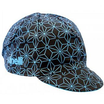 Cinelli Blue Ice – Gorra, Color Negro/Azul, Talla única
