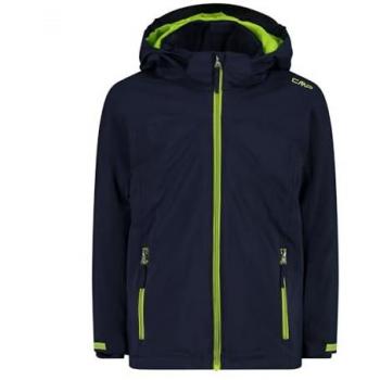 Cmp Chaqueta Snaps Hood 39w1924 Azul con capucha, botones a presión, para niños, color azul-ácido, talla 104