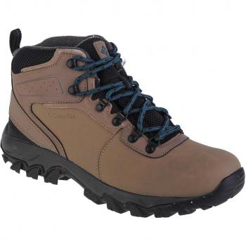 Botas de trekking Columbia Newton Ridge WP Omni-Heat II marrones para hombre, impermeables, talla 42