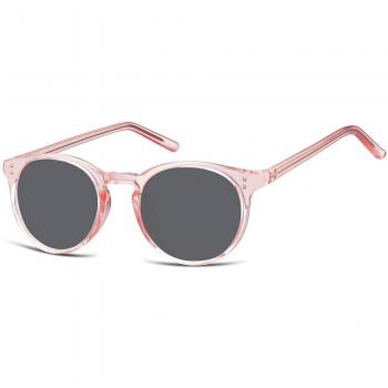 SmartBuy Collection Oval Full Rim Plastic Men's Prescription Sunglasses Pink Size 48
