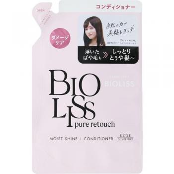 Kose Bioliss Pure Retouch Moist Shine Conditioner Refill 340ml