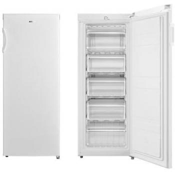 Edesa Congelador Vertical EZS-1412 NF/A - Altura 1,42 m, Dimensiones 144x55x55 cm, Clase E, Libre instalación, Tecnología Defrost, Estático, Frío Homogé