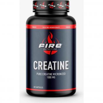 Fire Nutrition Pure Creatine 1000mg 60 Capsules