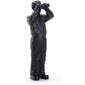 Ottmar Hörl Worldview Model III, Negro, Editions Múltiples 2006 – Dimensiones: 79 x 34 x 27 cm – Peso: 4,7 kg
