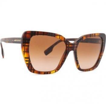 Burberry Tamsin 0BE4366 398213 55 Cat Eye Sunglasses for Women in Brown