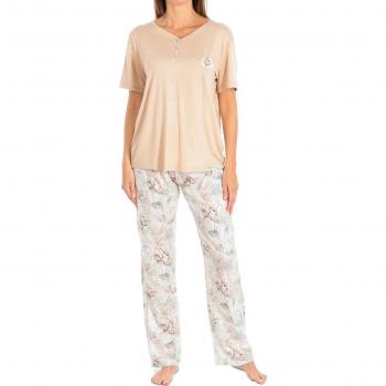 KISSES & LOVE Pijama de manga corta Feyza mujer F4830, Pijama mujer, Ropa de dormir mujer