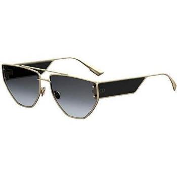 Dior Gold/Grey Brown Shaded Sunglasses for Women, Size: 61 MM, Yellow