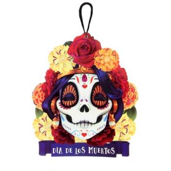Colgante Día de los Muertos de 20 cm