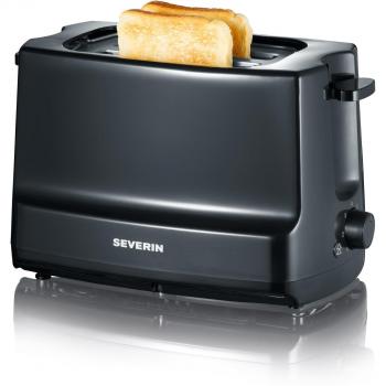 Severin AT 2281 - Tostador Automático, color negro