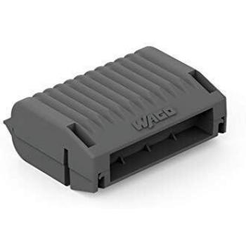 Caja de gel WAGO 207-1332, IPX8, tamaño 2, serie 221/2273, para terminales hasta 4 mm² (pack de 4)