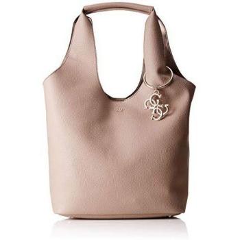 Guess - Flora, Shoppers y bolsos de hombro Mujer, Marrón