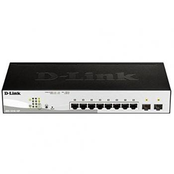 D-Link Web Smart DGS-1210 10-Port Managed Gigabit PoE Switch