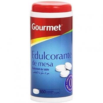 Gourmet - Edulcorante de mesa - - 650 comprimidos - , Pack de 6