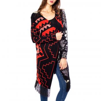 Desigual Suéter Mujer Large Negro
