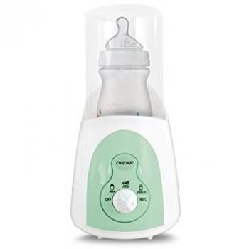 BEPER Calientabiberon, ABS, Blanco/Verde, 16 x 13,5 x 26,5 cm