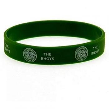 Celtic FC - Pulsera oficial de silicona (Talla Única) (Verde)