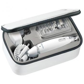 Beurer MP62 Professional Manicure Pedicure Set with 10 Attachments & LED Light