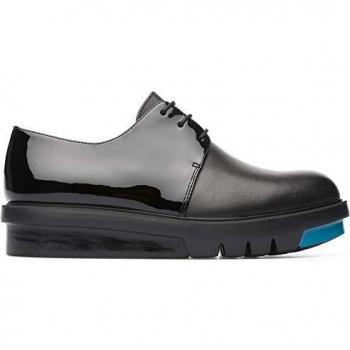 CAMPER Marta - Women's Black Formal Shoes, Size 41, Cotton Fabric/Smooth Leather