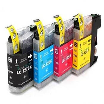 INKOEM Cartucho Compatible Brother LC125XL, Cian