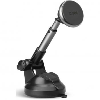 Soporte Telescópico para Smartphone con Ventosa y Rotación 360° - SBS TESUPMAGEXT