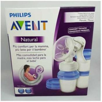 Philips Avent SCD221/00 Set de Extractor de Leche Manual con Kit de Almacenamiento