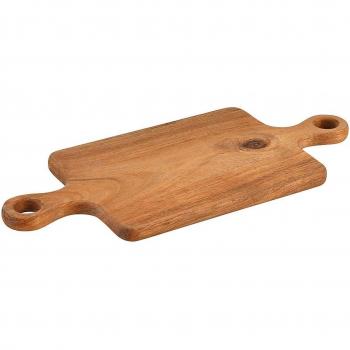 Tabla de Servir San Ignacio SG-4485 de Madera de Acacia Natural, Medidas 40x18x1.5cm, Referencia 6926427636360