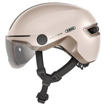 Abus Urban HUD-Y ACE M Bicycle Helmet in Champagne Gold
